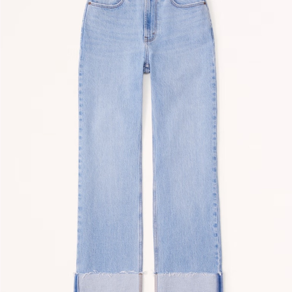 Abercrombie & Fitch 90’s Relaxed Jean High Rise 32/14 Long